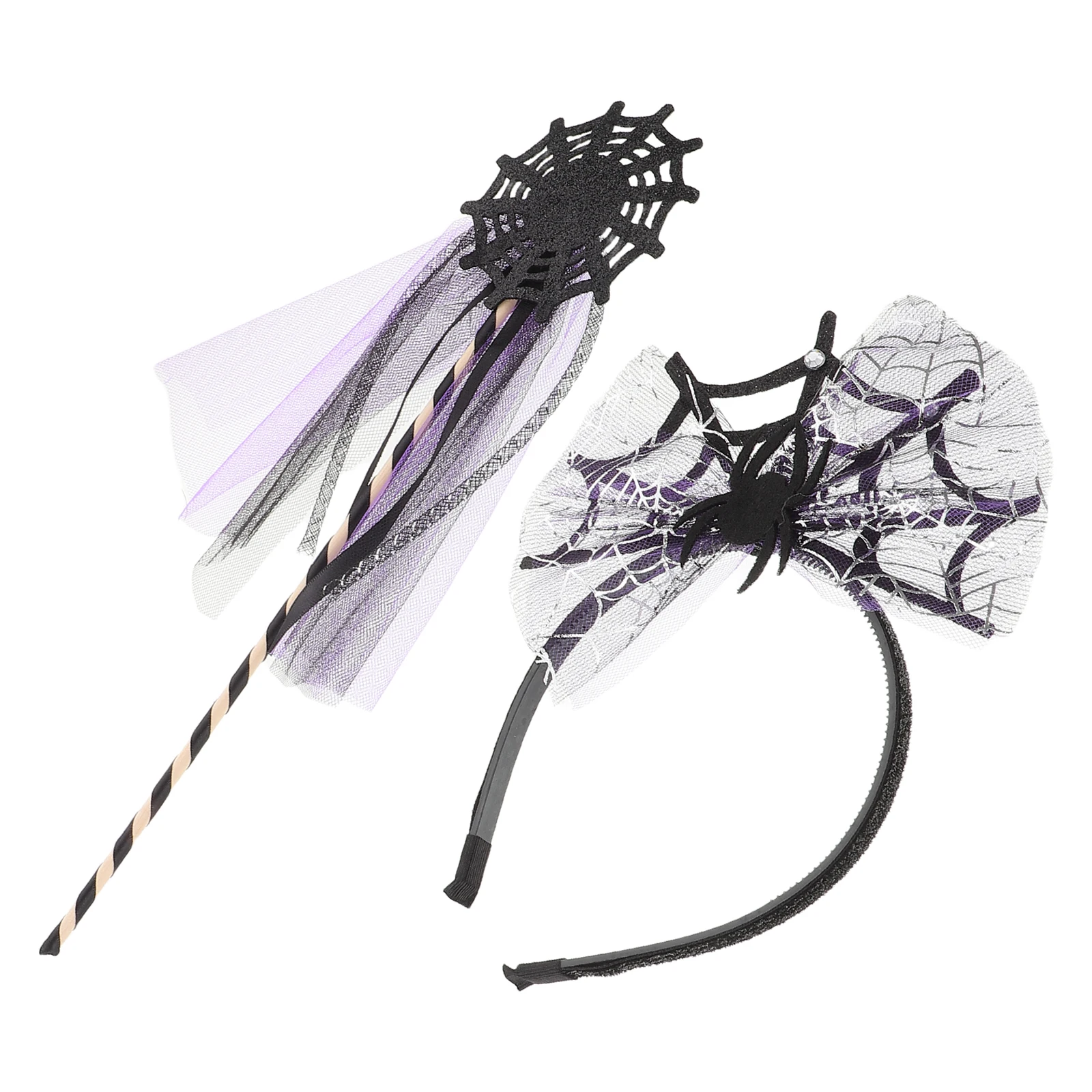 

1 set Festive Set Halloween Costume Accessories Sparkly Party Headwear Hair Accessories for Girls Cosplay Headpiece