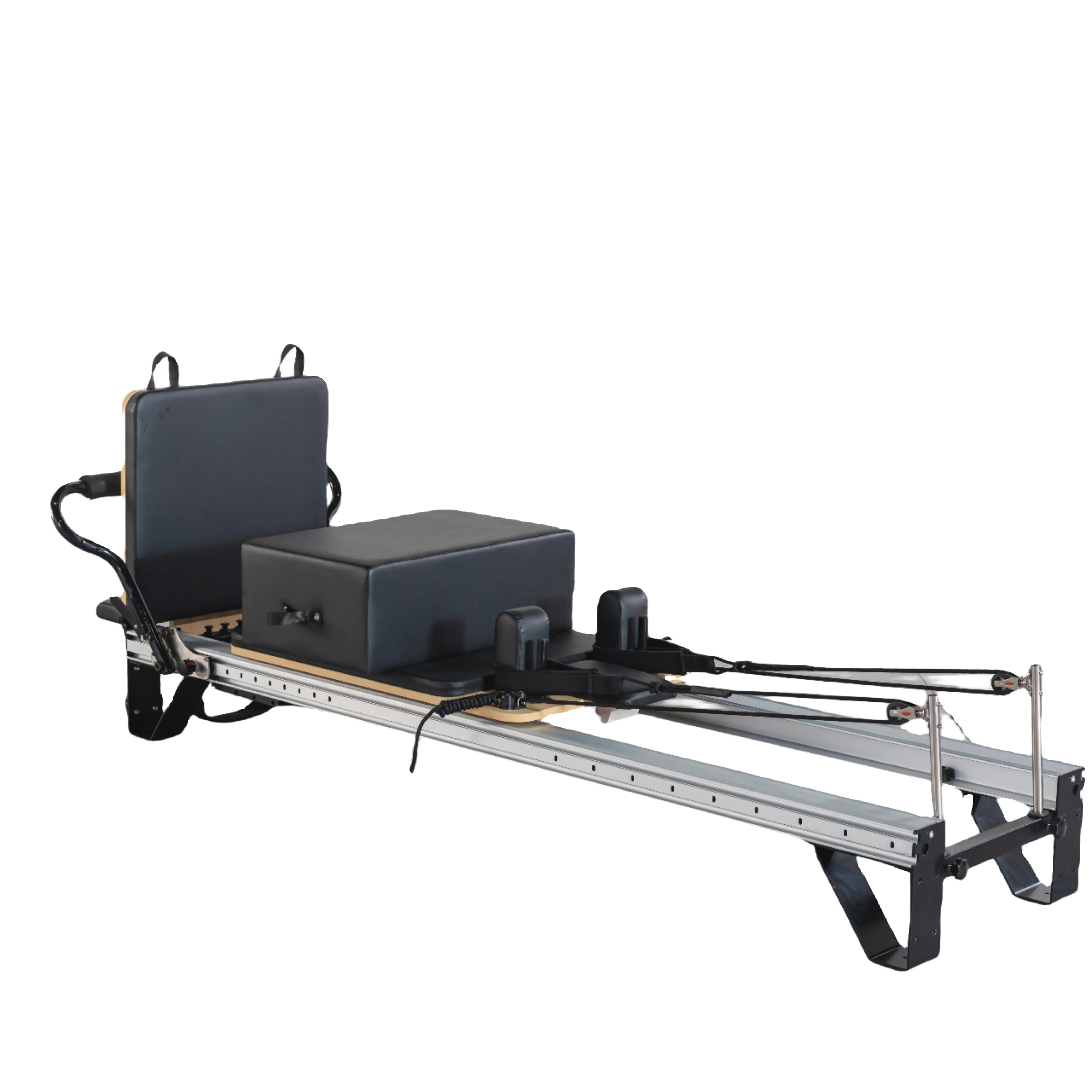 DEREN Aluminum Alloy Pilates Reformer-Adjustable & Durable Eco-Friendly Exercise Equipment
