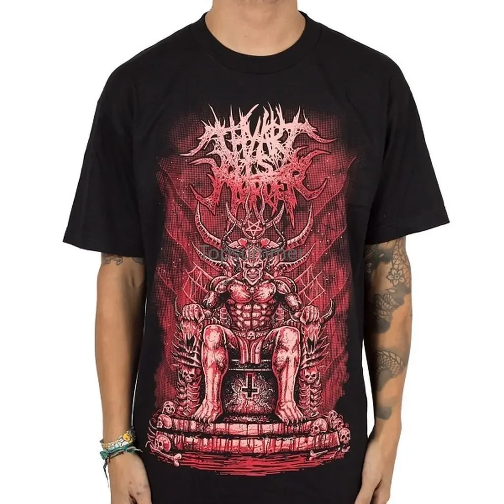 

Thy Art Is Murder King Of Hell Men'S Summer Fashion Men T Shirt