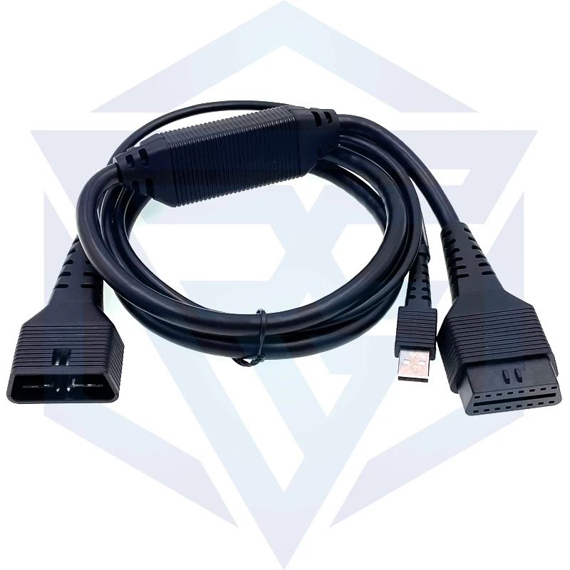 Original Launch X431 DBScar7 DOIP Cable Connector 16Pin Adaptor For DBScar VII DBScarVII DBScar 7 Works With Doip Protocols Car