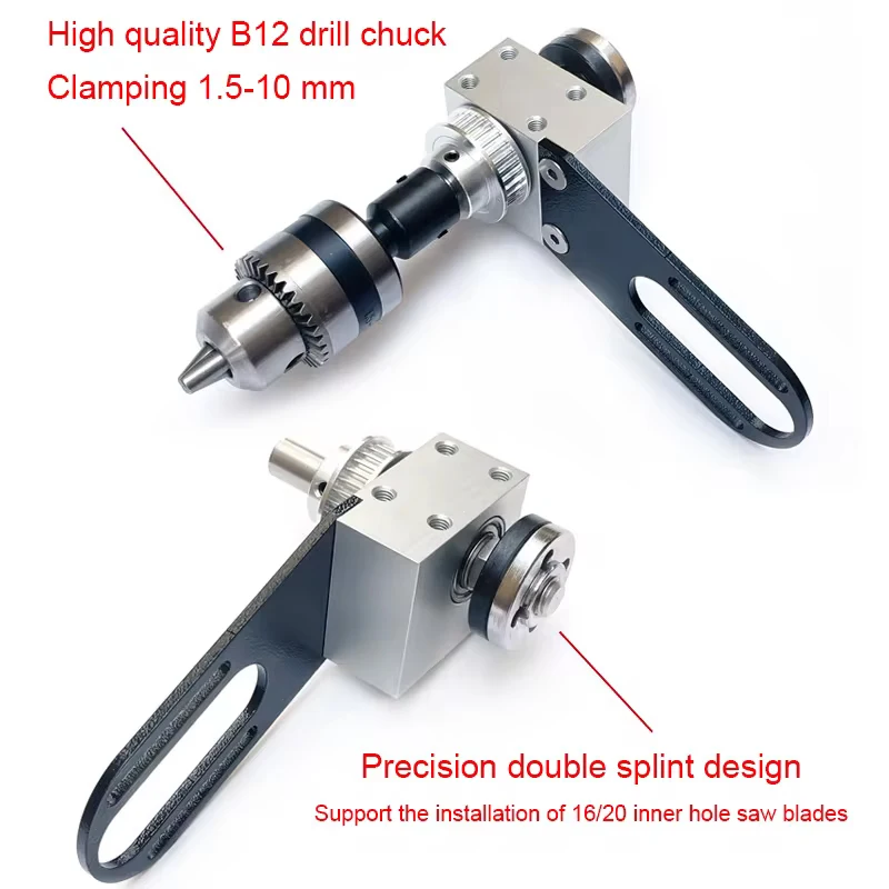 Mini Table Saw Spindle DIY Woodworking Cutting Polishing Spindle Saw Bearing Seat Shaft and Ball Bearing Spindle with 895 Motor