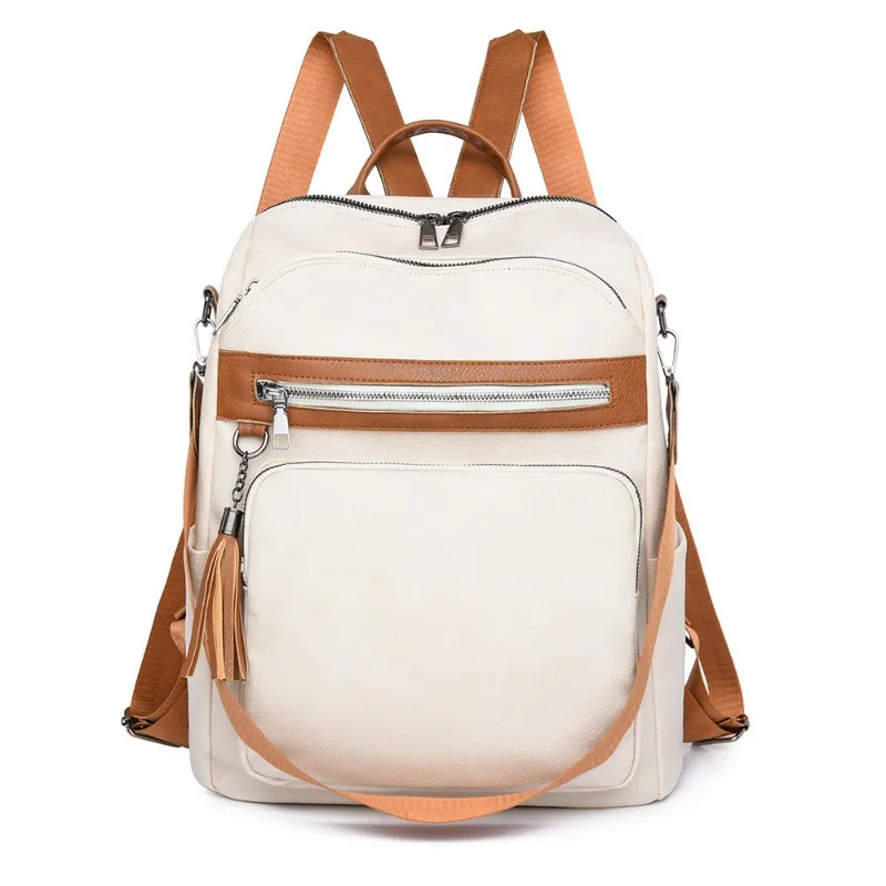 2025 الربيع الحضرية الحد الأدنى بولي Women المرأة على ظهره حقيبة كتف الموضة بالجملة بيع المصنع مباشرة حقيبة مدرسية خفيفة الوزن متينة