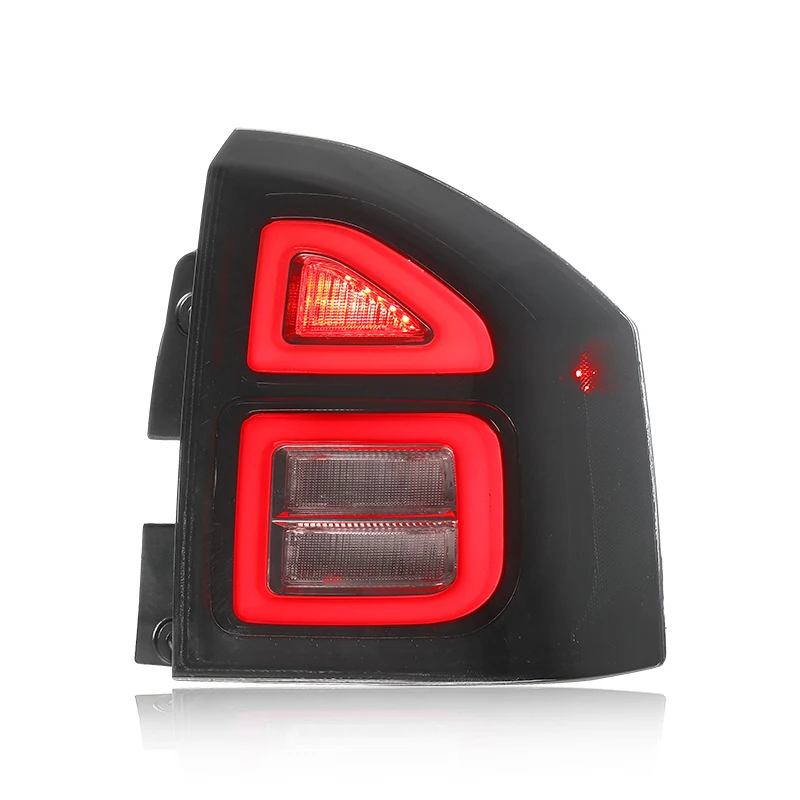 LED الخلفية الذيل ضوء ل جيب كومباس 2011 2012 2013 2014 2015 2016 سيارة إشارة مصباح مكبح الوفير تحذير ضوء