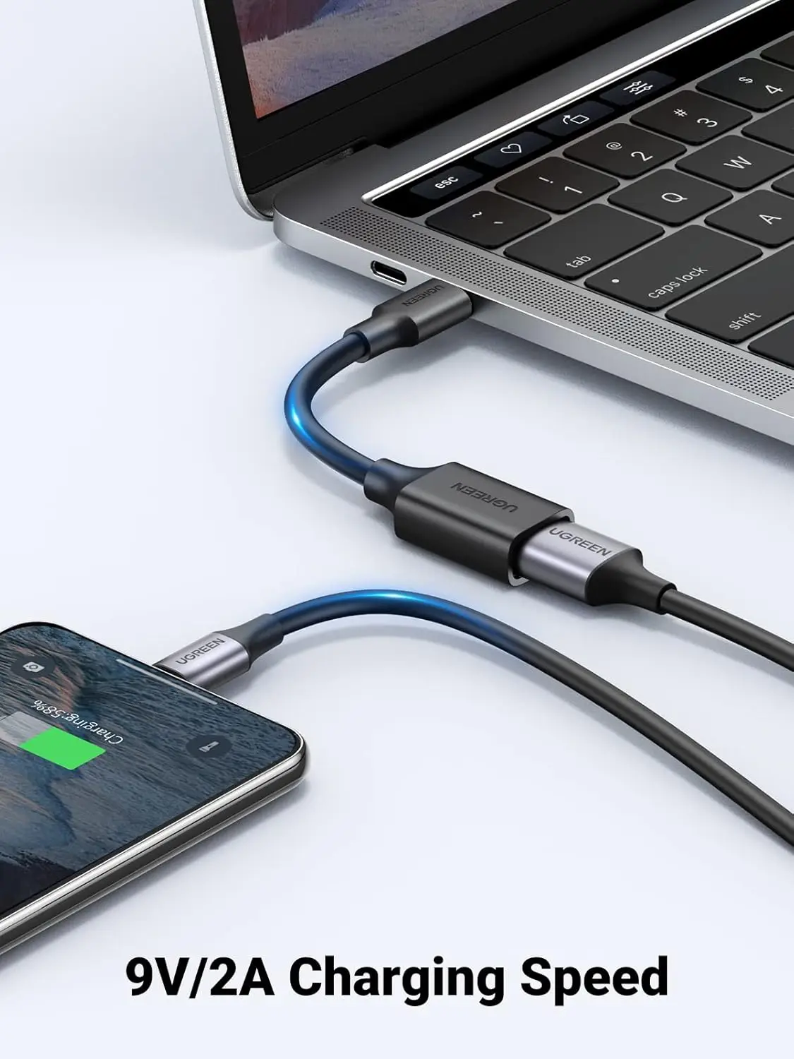 Ugreen USB C to USB Adapter OTG Cable USB Type C Male to USB 3.0 2.0 Female Cable Adapter for  Book Pro Samsung Type-C Adapter