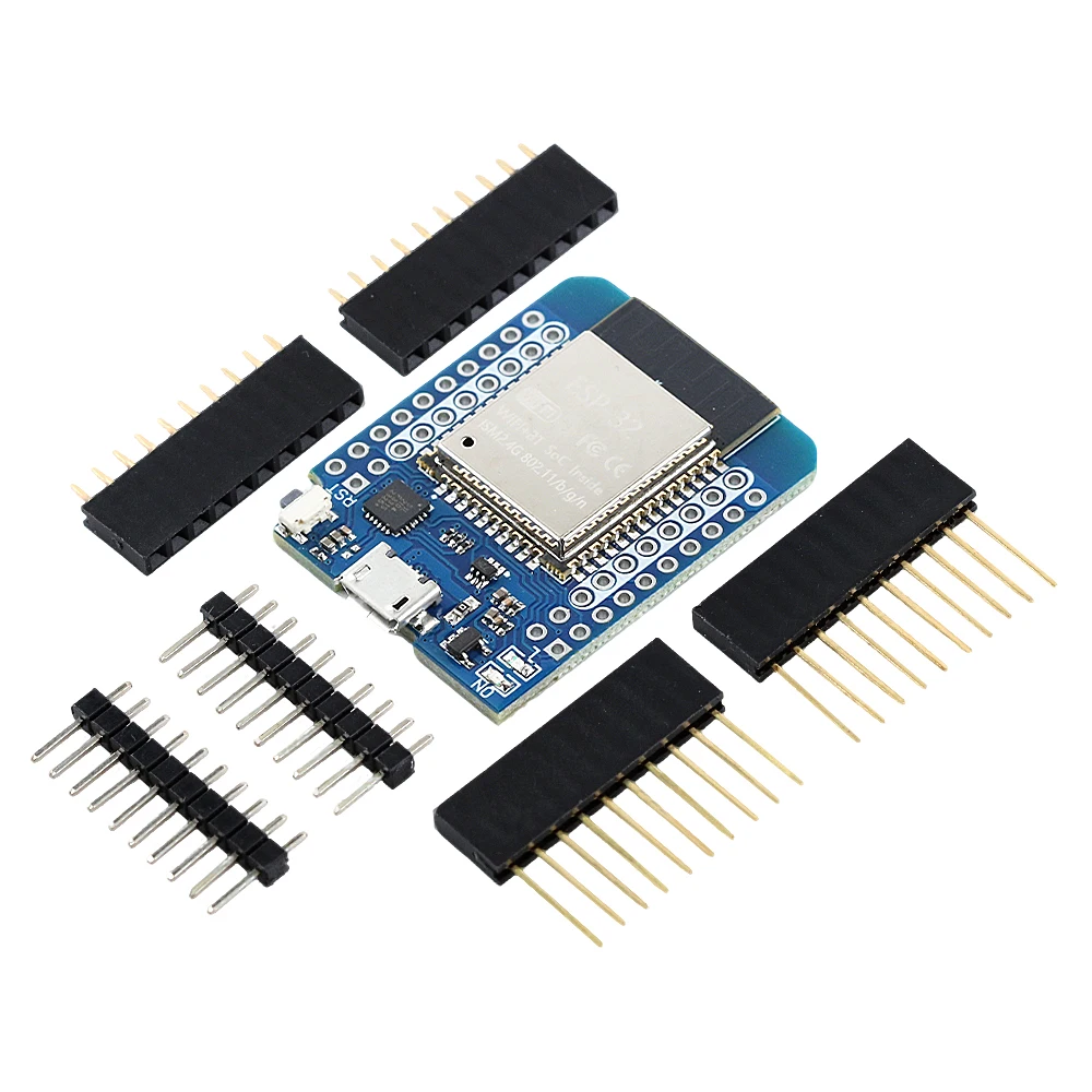 D1 mini esp32 bt wifi modul entwicklungs karte für internet der sachen cp2102 ch9102f serielle 40pin usb micro type-c esp32 – Detail 6