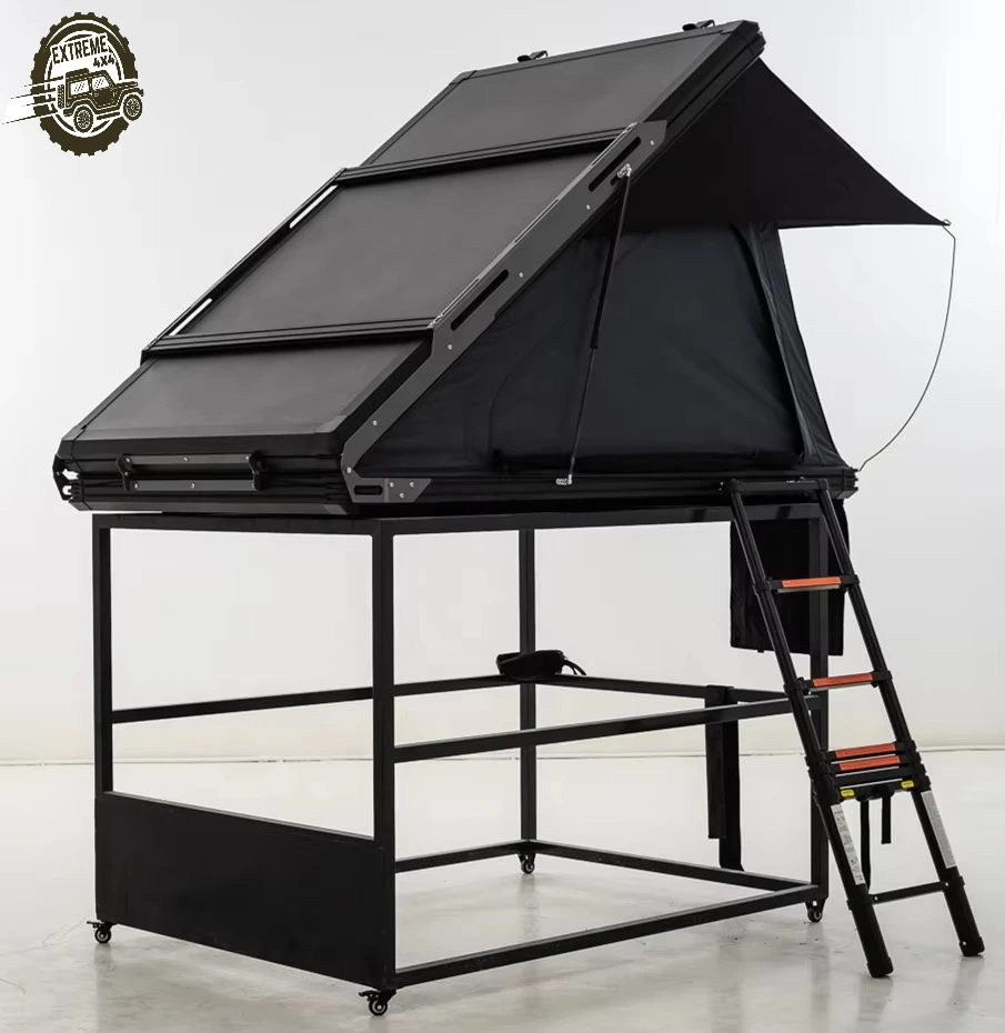 

New Rooftop Custom Aluminum Camping Outdoor Hard Shell Car Roof Top Tent
