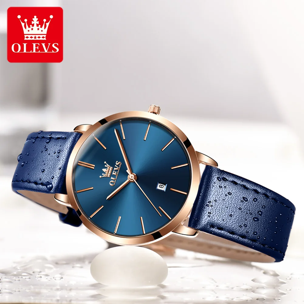 Orologio di marca OLEVS orologio al quarzo sottile di vendita caldo orologio da donna impermeabile 5869