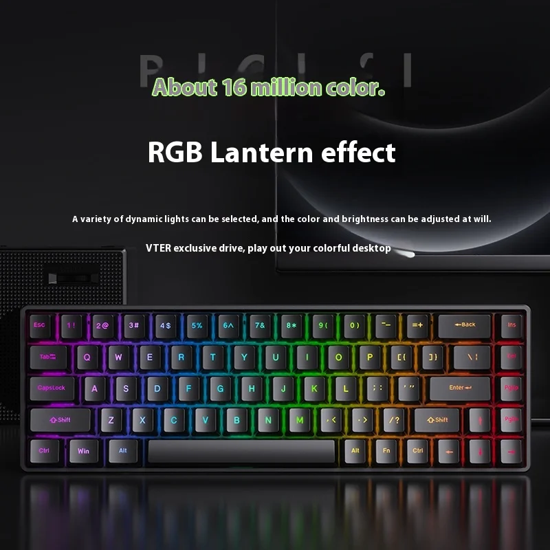 Imagem -05 - Teclado Mecânico Interruptor Magnético 8k Wired Gaming Personalizado Valorant Gamer Acessórios pc Feker-fighting68