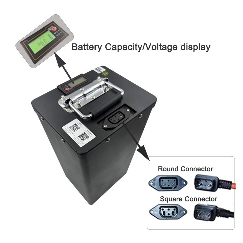 Li-ion 17S 60V 60Ah Super SOCO Lithium Battery Original