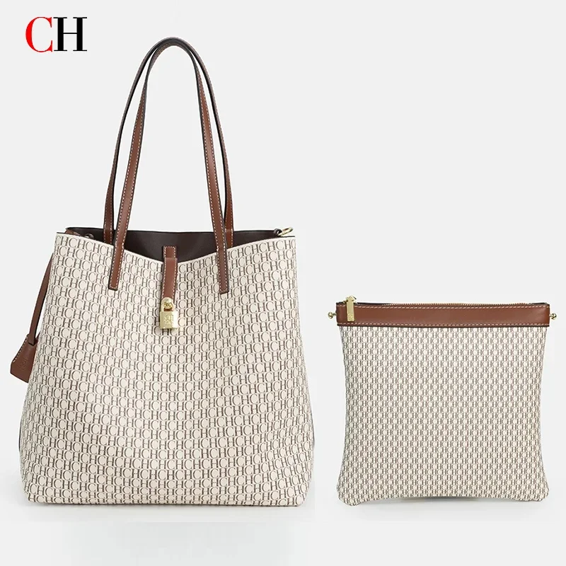 chch-women's-tote-bag-summer-new-large-leisure-personalized-bag-retro-capacity-mother-and-child-wallet