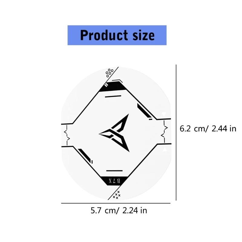 Adesivo magnetico per radiatore del telefono con piastra aspirazione magnetica per ventola raffreddamento R91A B7X