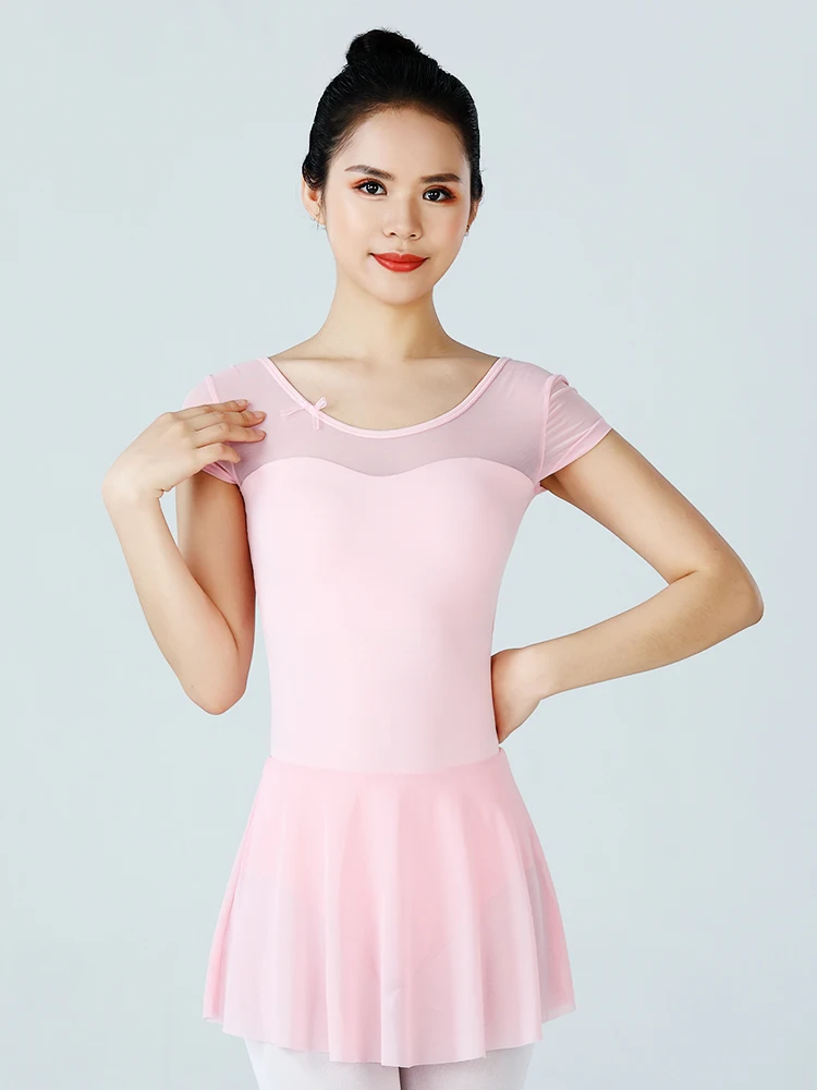 Frauen lyrische Kleid Chiffon Ballett Kleider für Mädchen Ballett Tutu zeitgenössische Kostüme Erwachsenen Trikot Ballerina Tanz kleidung