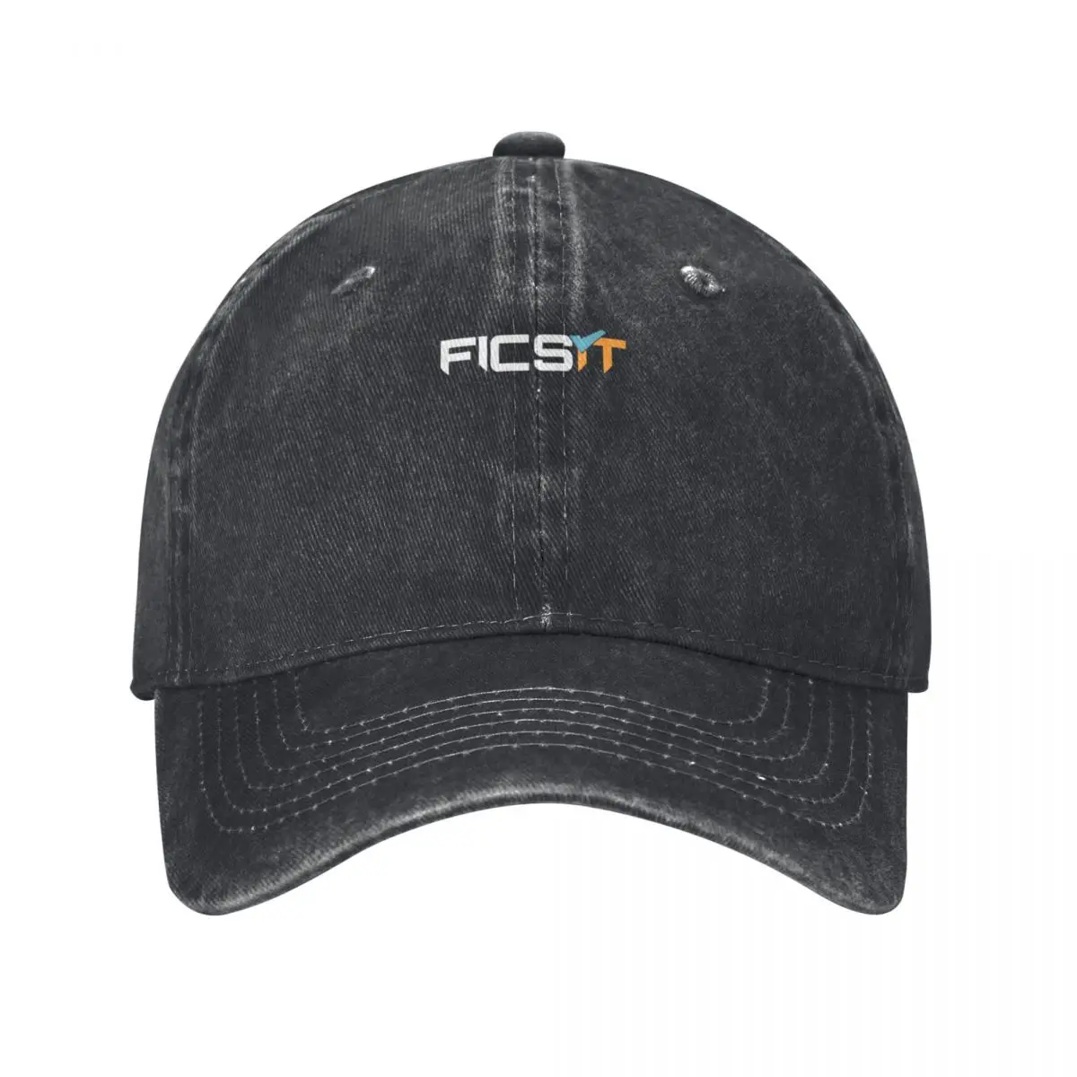 Hot sale ficsit satisfactory logo essential t shirt Baseball Cap sun hat custom Hat Vintage New In Hat Mens Tennis Women's