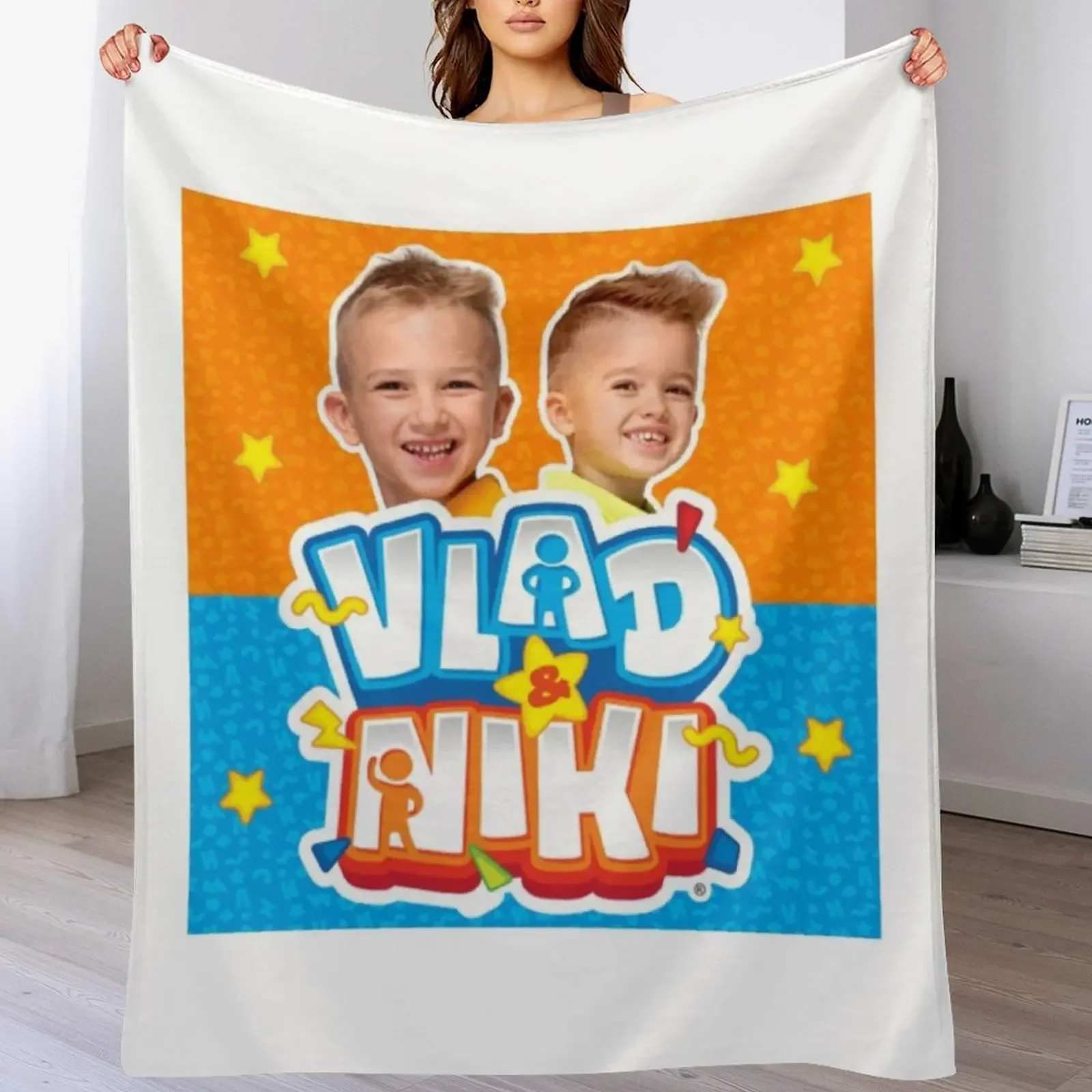 

vlad and niki Throw Blanket Custom wednesday Sleeping Bag christmas decoration Blankets