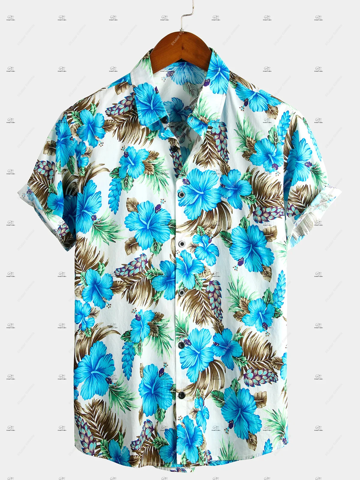 NewFashion Bloemen Tropische G - Vintage Hawaiian Floral Shirt recensie en prijs