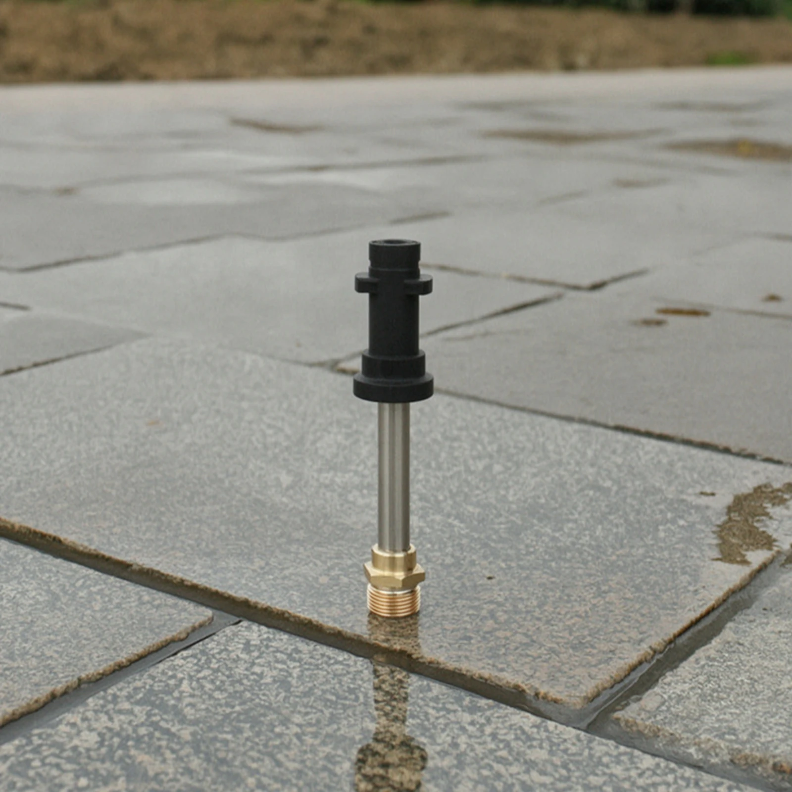 Pressure Washer Extension Rod Adapter Compact Pressure Washer Lance Adapter Extension Rod with Brass Fitting Slim Practical