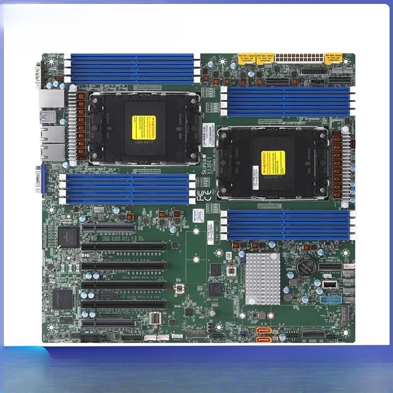 

Supermicro X13DEI Dual CPU Fourth Generation Xeon Processor PCIE 5.0 DDR5 W741 Chip