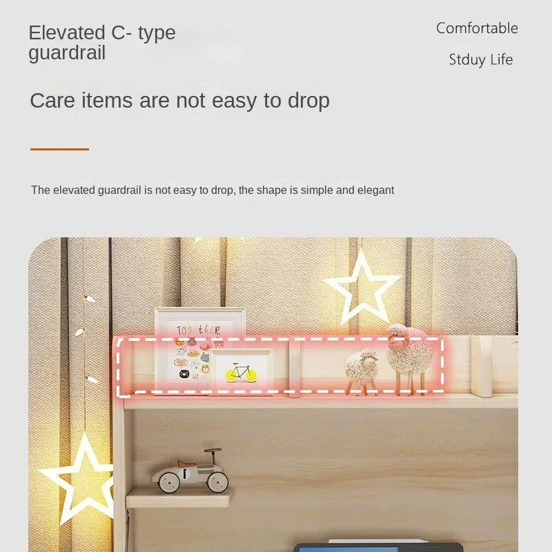 Estante de escritorio colgante innovador con mesita de noche plegable, escritorio de computadora, Ideal para ahorrar espacio en dormitorios y casas