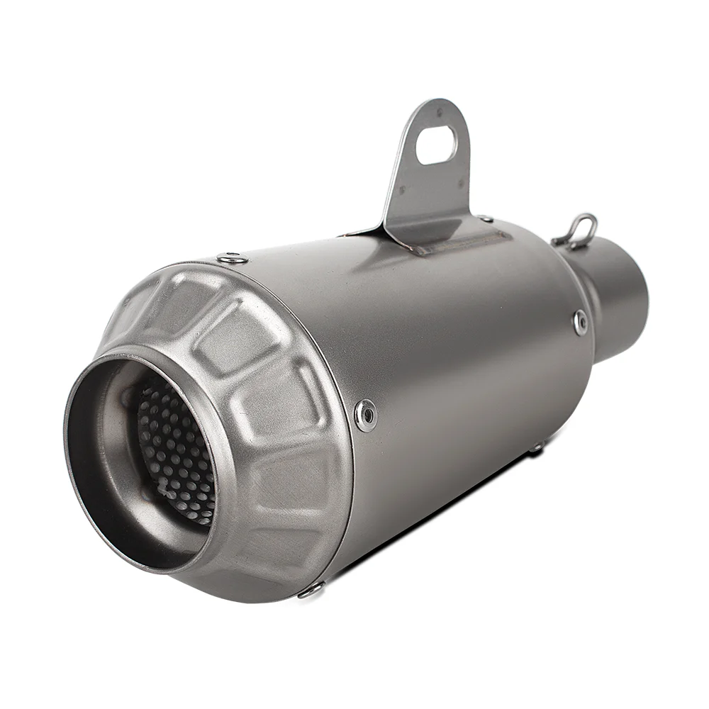 Motorcycle Exhaust Muffler 51MM Universal Racing Exhausts Tail Tube with DB Killer For Ninja 250 R3 CBR300R GSXR150 300SS ZT125