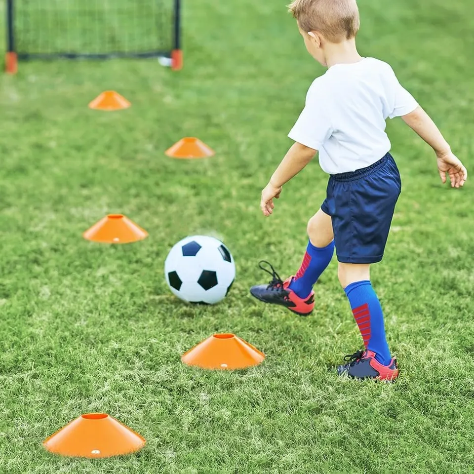 10pcs football training cone Disc plate football plate agility practice Sign Dish Cones Outdoor Football Basketball Training - Detail Angle #03