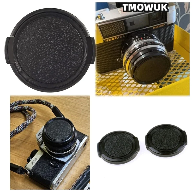 For SONY A33 A7S A7R4 A7C2 A560 A350 A68 A55V Camera Lens Cap Protective Cover Center Pinch Snap-on 49mm 52 55 58 62 67 72 77 82