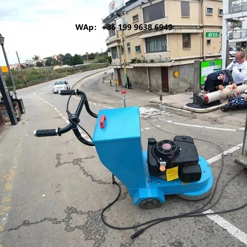 Traffic Marking Cleaning Equipment Paint Marking Grinding and Removing Machine Hand-push Marking Removing Machine