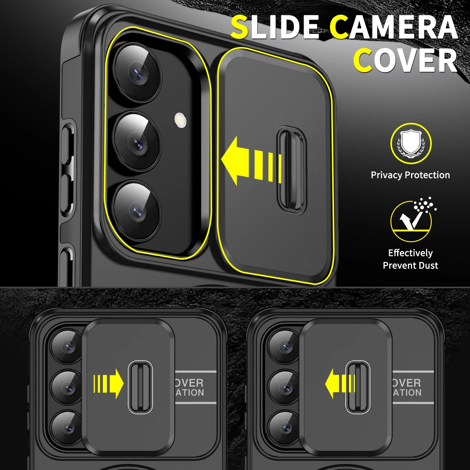 الدورية المغناطيسي قوس حقيبة الحال بالنسبة لسامسونج غالاكسي S25 FE 5G A17 S24 S23 زائد S22 الترا S21 A56 A36 A16 A55 A35 A15