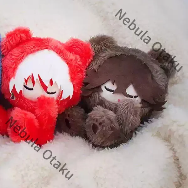 Bungo Stray Dogs Nikolai Gogol‌ Nakajima Atsushi Dazai Osamu Stuffed Animal Cotton Doll Maumet Cosplay Legal Copy Adorable Anime view 5