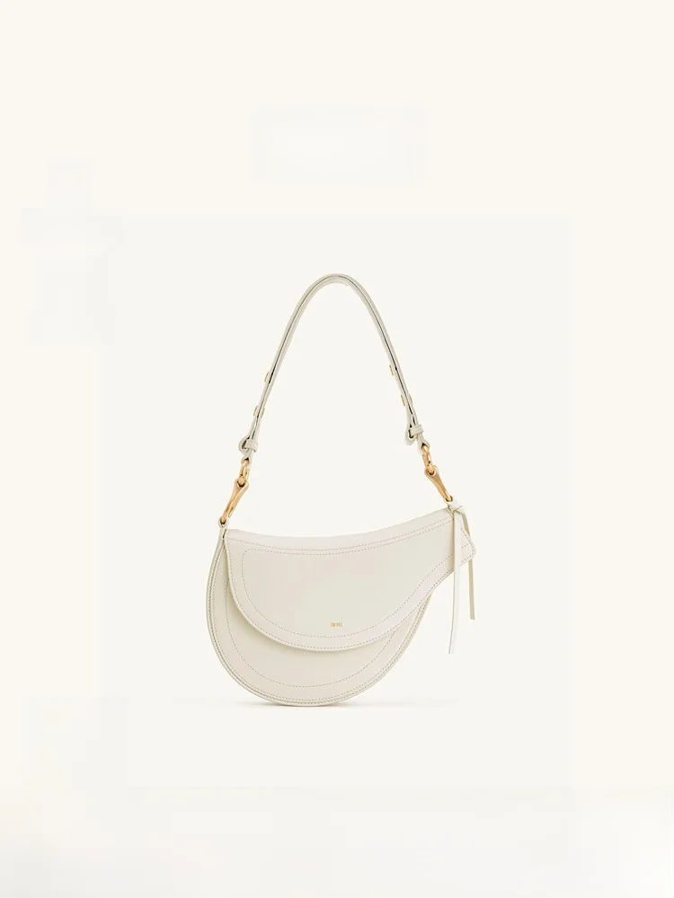 

JW PEI Alie New Simple Faion Saddle Bag Underarm Single oulder Handheld Women's Autumn Winter Handbag