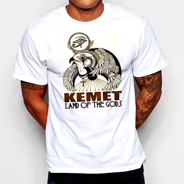 Egyptian T-Shirt Kemet Maat King Tut Nefertiti Hieroglyphics Ankh Black History