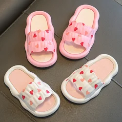 Girls' Slipper Summer Children's Slippers Non-Slip Soft Bottom Indoor Home Children Medium and Big Children Boys Baby Girls