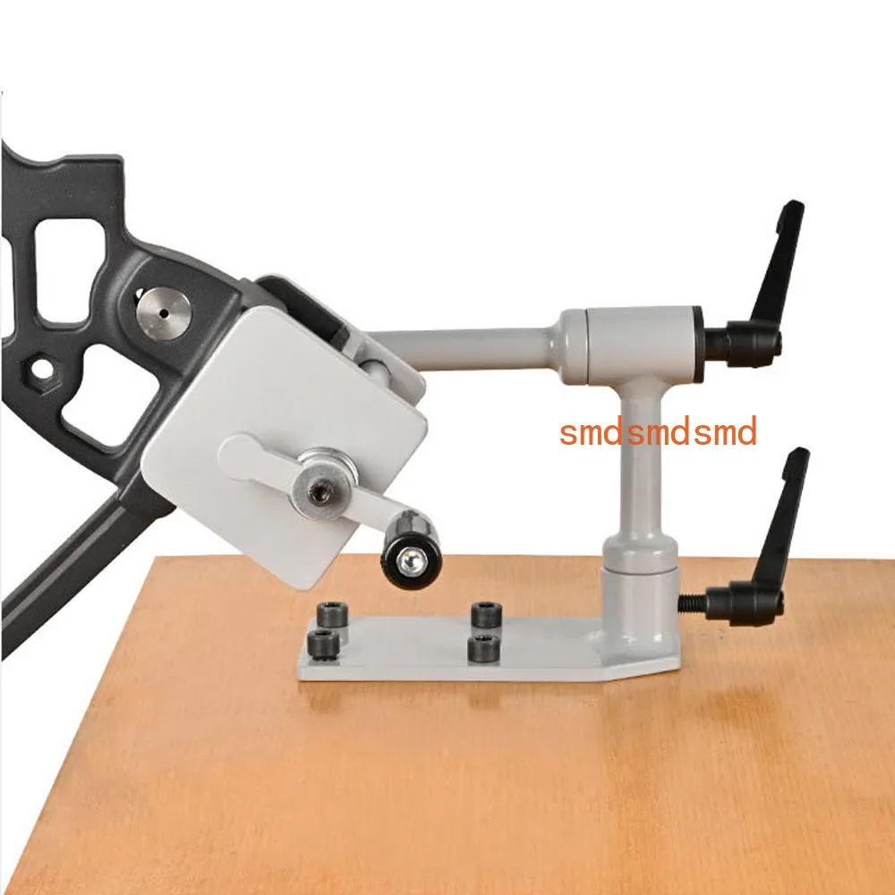 Archery Bow Vise Recurve/Compound Bow Adjustment Bow Vise Multi-angle Metal Regulator Tool Hunting Shooting Equipment
