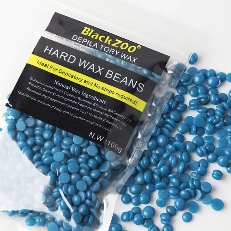 50g/100g 11 Styles Women Men Painless Hair Removal Pellet Hot Film Hard Wax Bean