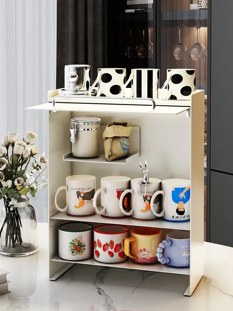 

Aesthetic Cup storage rack, dustproof water cup, tea cup rack, coffee cup storage cabinet