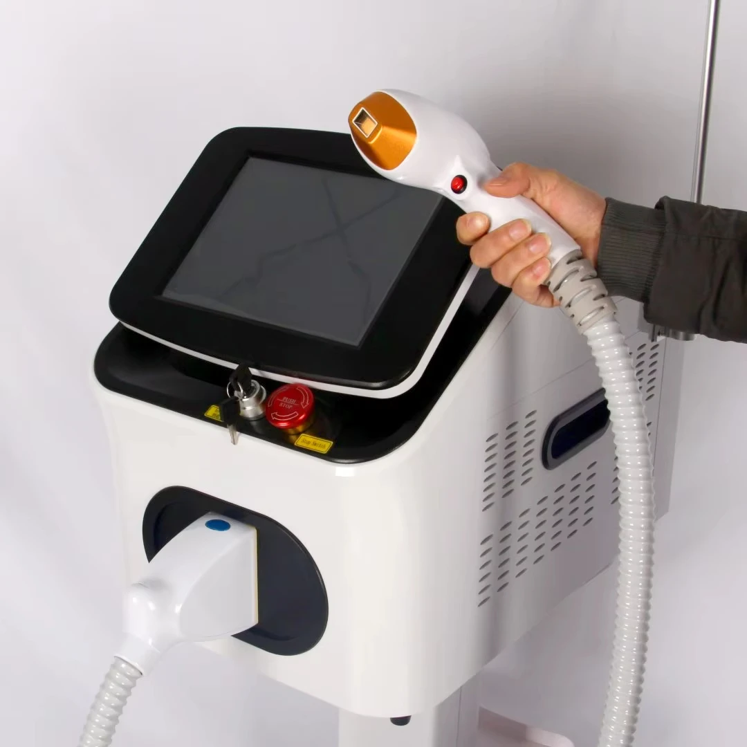 Small-sized Laser Permanent Hair Remover 755nm 808nm 1064nm Diode Laser Hair Removal Machine Epilation Definitive 1