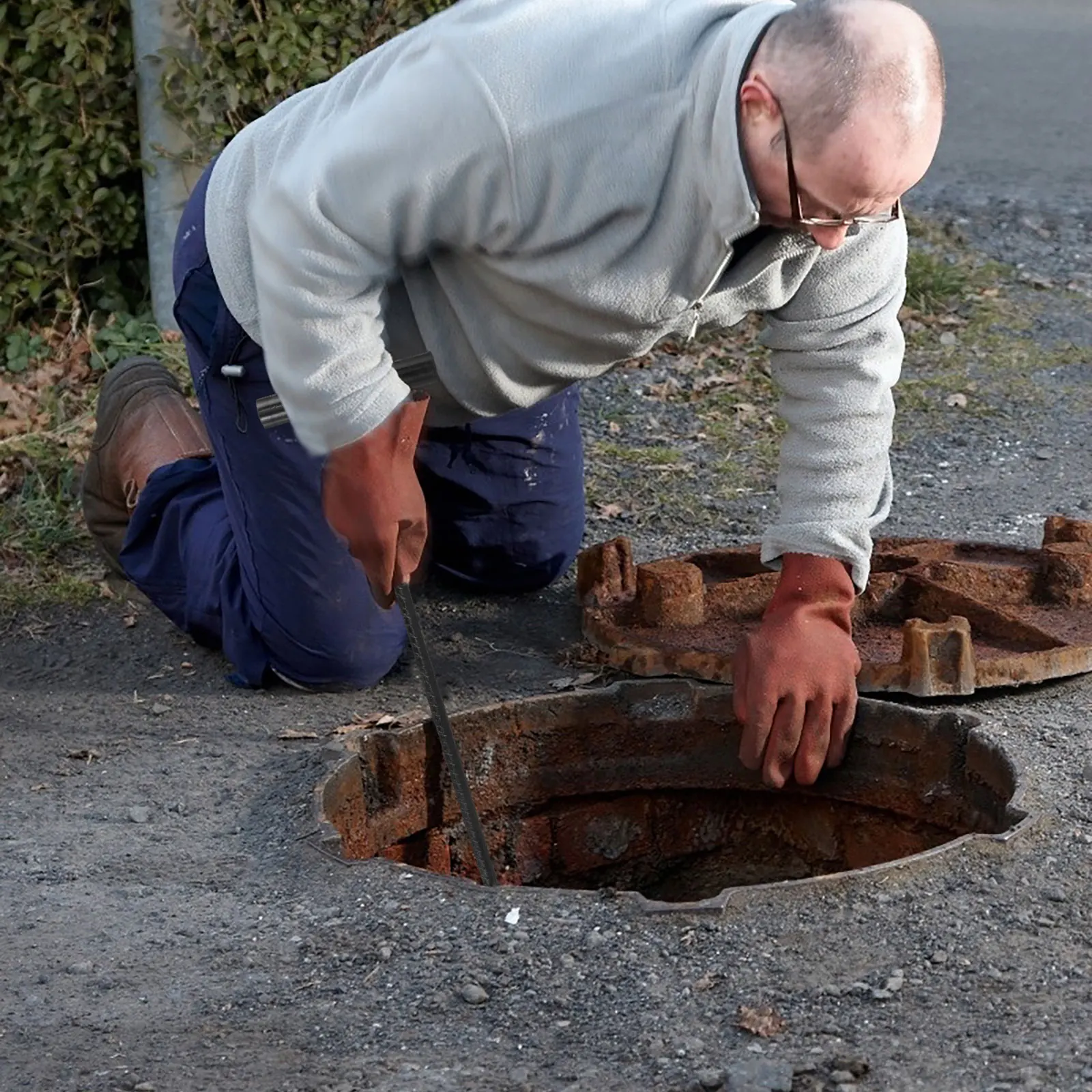 

2pcs Stainless Lifter For Manhole Manhole Cover Hook Door Lifter Tool Lid Hanger Black Lifting Hooks Hardware