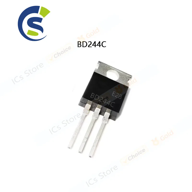 100PCS New and Origina BD244 TO-220 BD244C