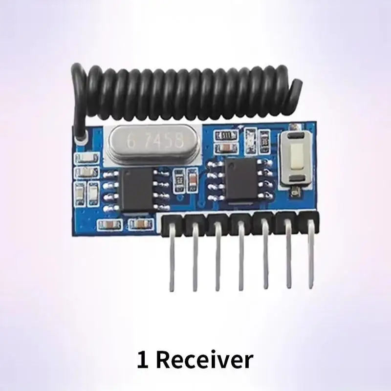 4 Channel RF Wireless Decoding Receiver Module Stable Signal High Sensitivity for Car Alarm Remote Control Devices