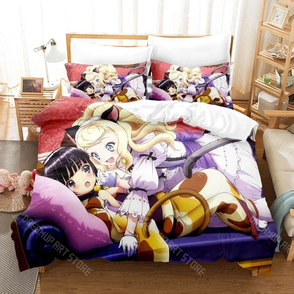 3D Printed Croisee In A Foreign Labyrinth Anime Bedding Set for Boys Girls Duvet Cover Twin Queen King Full Single Double Sizes