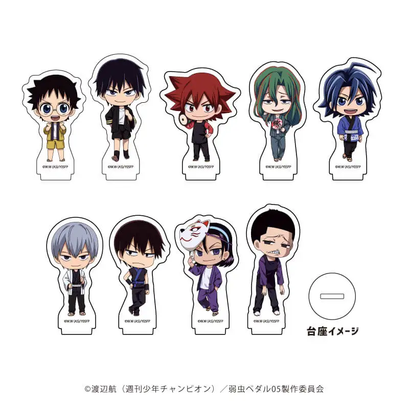 10cm Anime Yowamushi Pedal Acrylic Stand Model Midousuji Akira Onoda sakamichi Figures Model Plate Desk Decor Props Fans Gifts