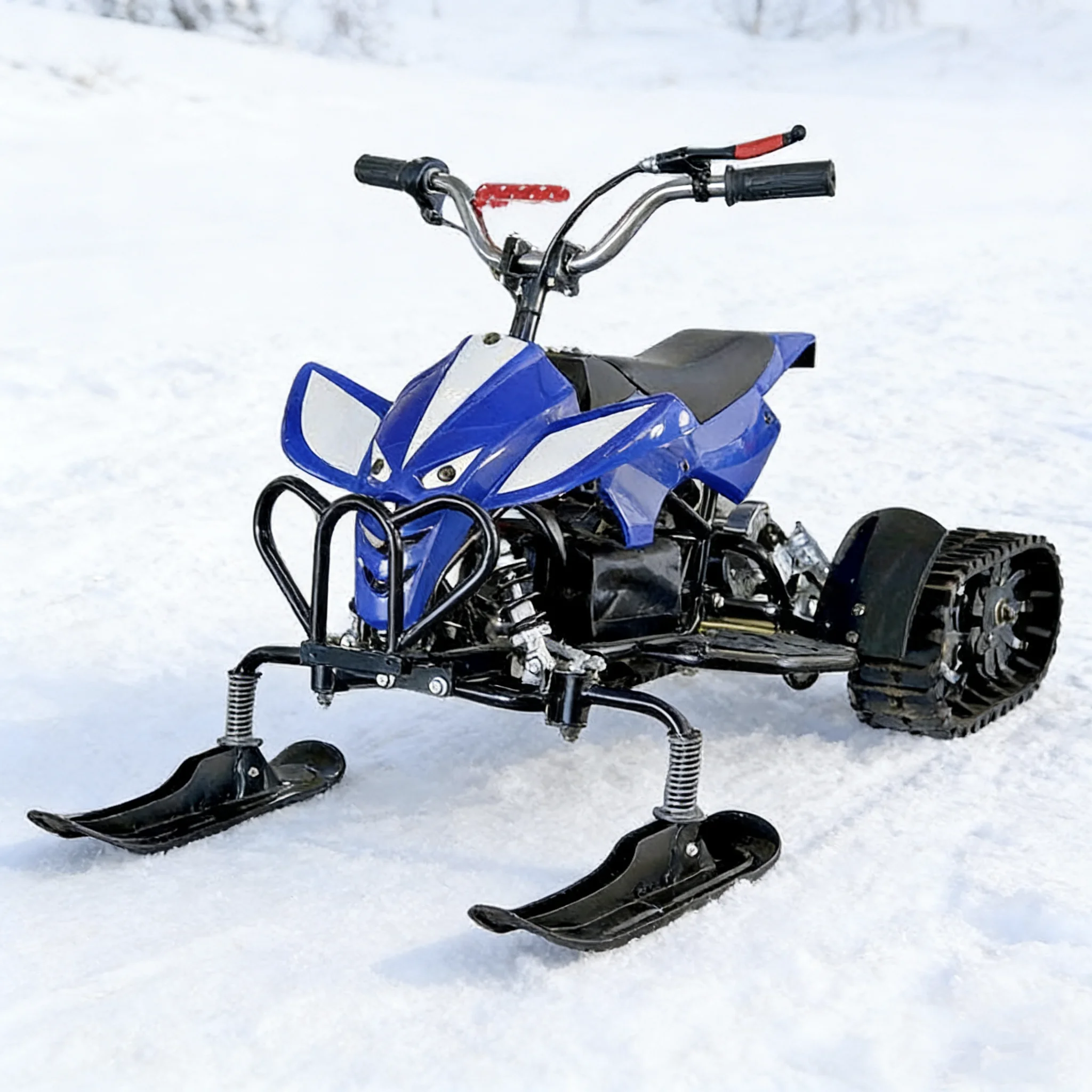 

HL-ES-03 Family-Friendly Safe Battery-Powered Kids Snowmobile For Warm Parent-Child Winter Fun