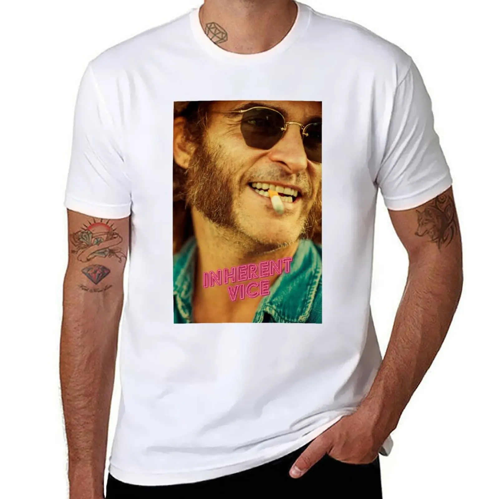 Inherent Vice Paul Thomas Anderson T-Shirt Anime t-shirt vintage shirts men graphic