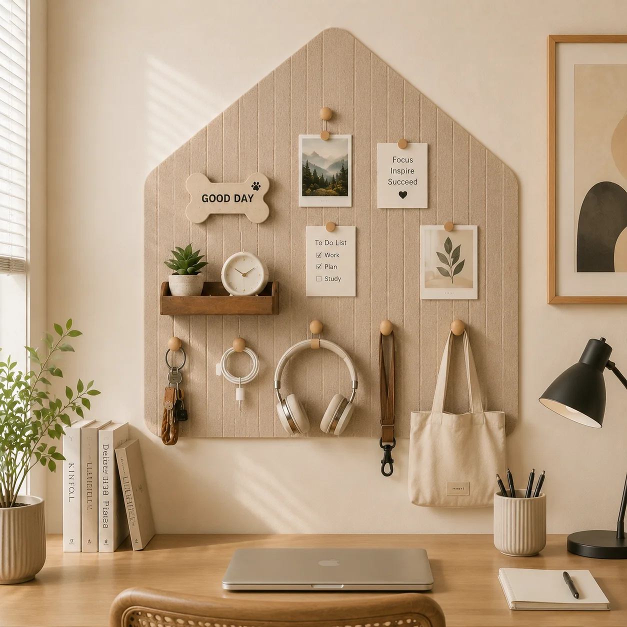 Decorative felt board, no-drill self-adhesive felt board, creative photo wall background board, message board suitable for home decoration