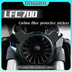 For Benda LFC700 LFC 700 motorcycle accessories 6D carbon fiber car protective film anti-wear stickers waterproof modification
