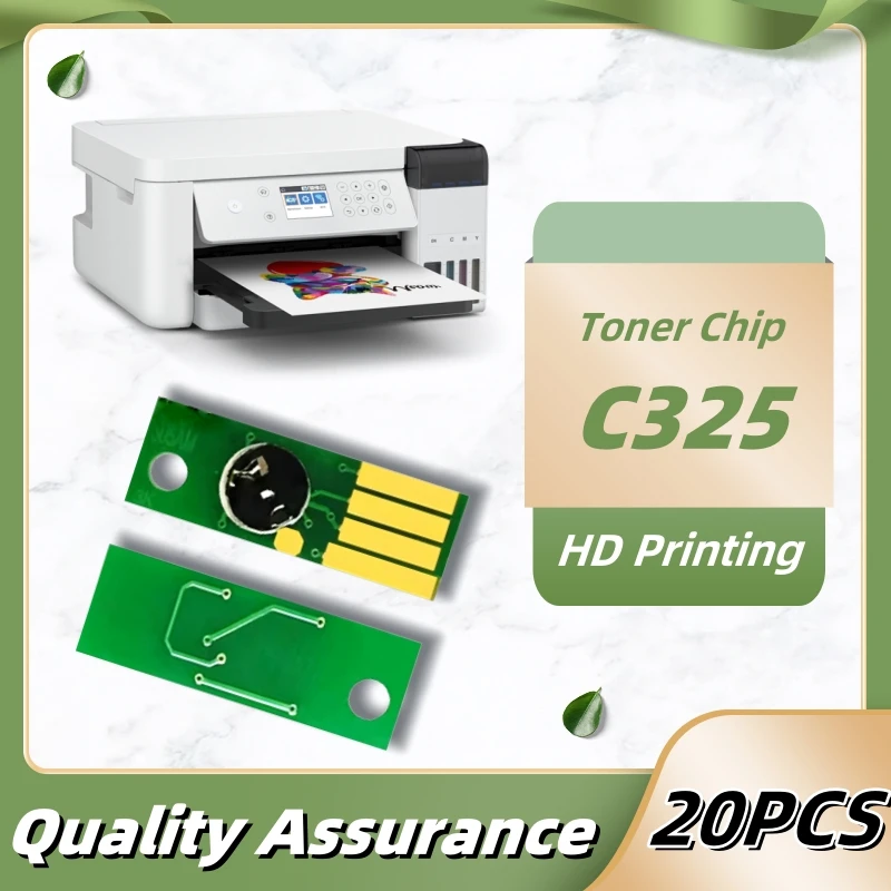 

20 шт. C325 тонер-чип барабанный чип, совместимый для Xerox ApeosPrint C325dw Apeos C325z C325df C325dw C325 чип принтера c325