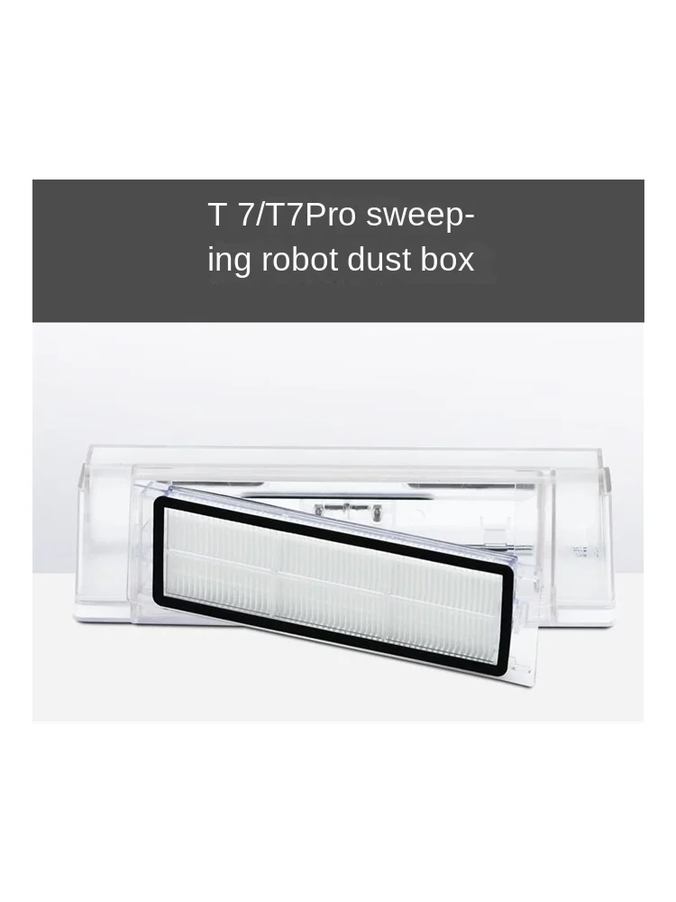 قطع غيار مكنسة كهربائية مع فلتر HEPA ، صندوق صندوق صندوق الغبار ، الملحقات ، Xiaomi Roborock ، S5 MAX ، S6 MaxV ، S6 Pure ، T7 ، T7 Pro