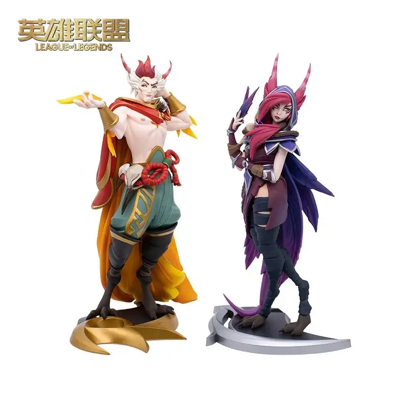 League of Legends Xayah & Rakan Action Figures - the Rebel & the Charmer Anime Collectible Doll Gift Toy in Stock view 5