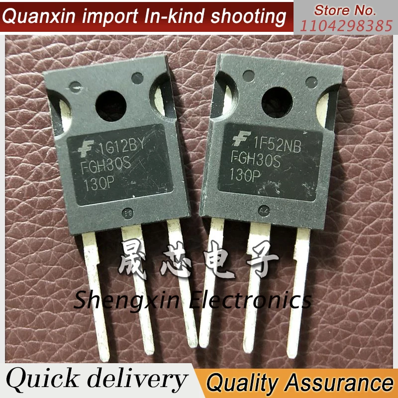 5pcs-10pcs FGH30S130P  TO-247 1300V 30A  Imported brand new quality assurance