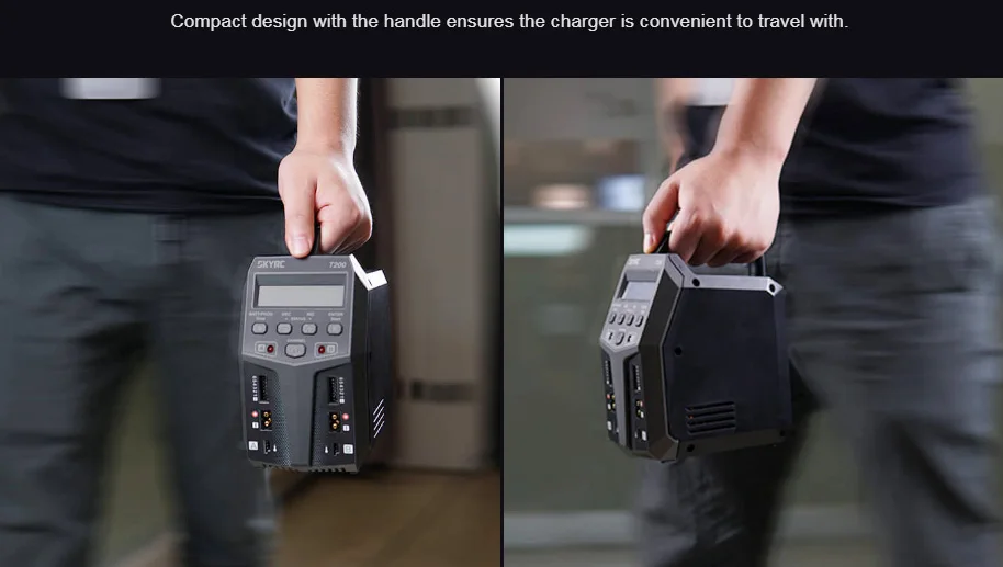 Skyrc t200 carregador de equilíbrio 12a 100w dupla xt60 plug 10w descarregador para lipo li-ion lihv vida nimh nicd pb bateria agm modos frios