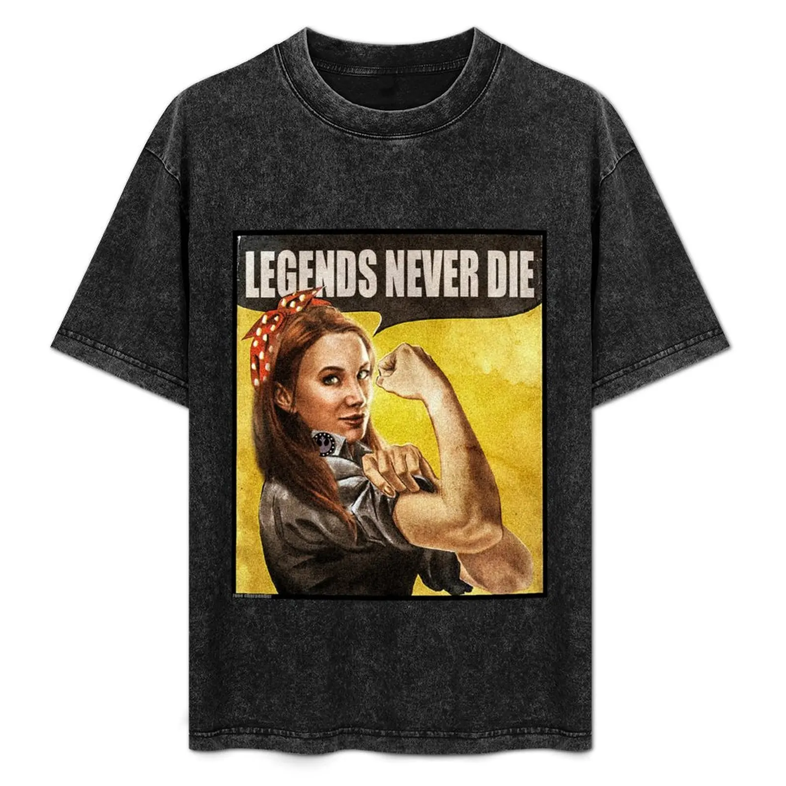 

Mara the Fighter - Legends Never Die T-Shirt Retro Graphic Print T-Shirt